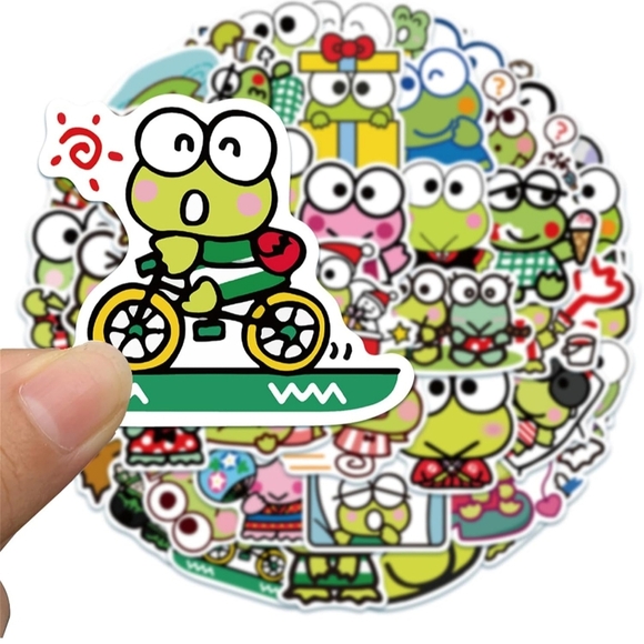 Keroppi Sticker Pack - Multicolor - Picture 6 of 9